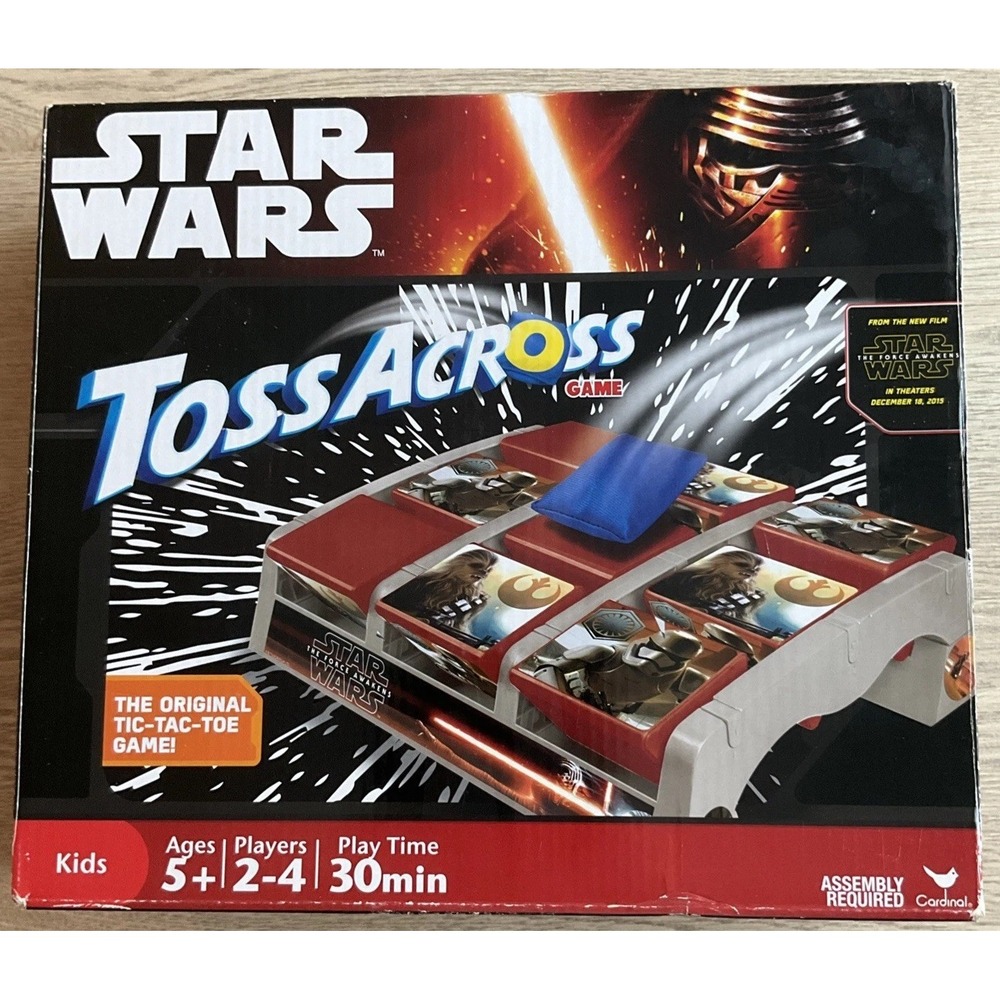 Star Wars Toss Across Game Kylo Ren Tic Tac Toe 2015 Complete No Manual